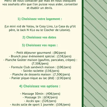 Le clocher de Léonie Appartement Renage